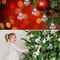 Christmas Wedding Acrylic Transparent Diamond Christmas Tree Pendant Home Decoration New Year Party 3