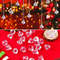 Christmas Wedding Acrylic Transparent Diamond Christmas Tree Pendant Home Decoration New Year Party 4