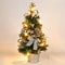 Mini Xmas Tree Christmas LED Christmas Tree Nightlight Pine Needle Tree Decoration Ornament New Yea 5