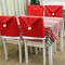 Christmas Chair Covers Festive Holiday Decorations For Home Durable Fabric Seat Protectors 1
