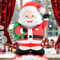 Christmas Decoration Standing Santa Claus Foil Balloon New Year Party Family Decor Santa Gift Theme 0