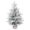 Artificial Snowy Christmas Tree Family Christmas Tree Desktop Christmas Tree Christmas Party Orname 0