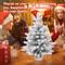 Artificial Snowy Christmas Tree Family Christmas Tree Desktop Christmas Tree Christmas Party Orname 2