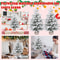 Artificial Snowy Christmas Tree Family Christmas Tree Desktop Christmas Tree Christmas Party Orname 5