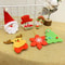 Felt Small Cute Snowman Elderly Pendant New Christmas Tree Decoration Set Star Top Decoration Chris 2