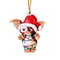 Decorative Pendant Bag And Key Chain, Acrylic Gremlins Christmas Tree Ornament, Decoration Interior Rearview