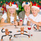 Santa Claus Toys Retractable Decompression Toys Santa Snowman Elk Gingerbread Perfect For Christmas 5
