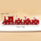 Christmas Plastic Train Merry Christmas Decorations For Home Xmas Tree Ornament Navidad Noel Happy 8