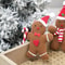 Gingerbread Man Christmas New Year Decoration, Plush Home Doll, Xmas Tree Hanging Ornament, Indoor Table Pendant