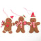 Gingerbread Man Christmas New Year Decoration, Plush Home Doll, Xmas Tree Hanging Ornament, Indoor Table Pendant