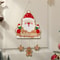 Christmas Wooden Hanging Party Background Wall Decoration Old Man Reindeer Socks Christmas Tree Han 0