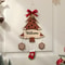Christmas Wooden Hanging Party Background Wall Decoration Old Man Reindeer Socks Christmas Tree Han 1