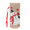 Runtowo Christmas Linen Bottle Covers, Merry Christmas Decor for Home, Xmas Navidad New Year