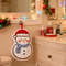 Coral Fleece Christmas Hand Towels Gingerbread Man Snowman Tree Design Cartoon Style Home Kitchen B 3