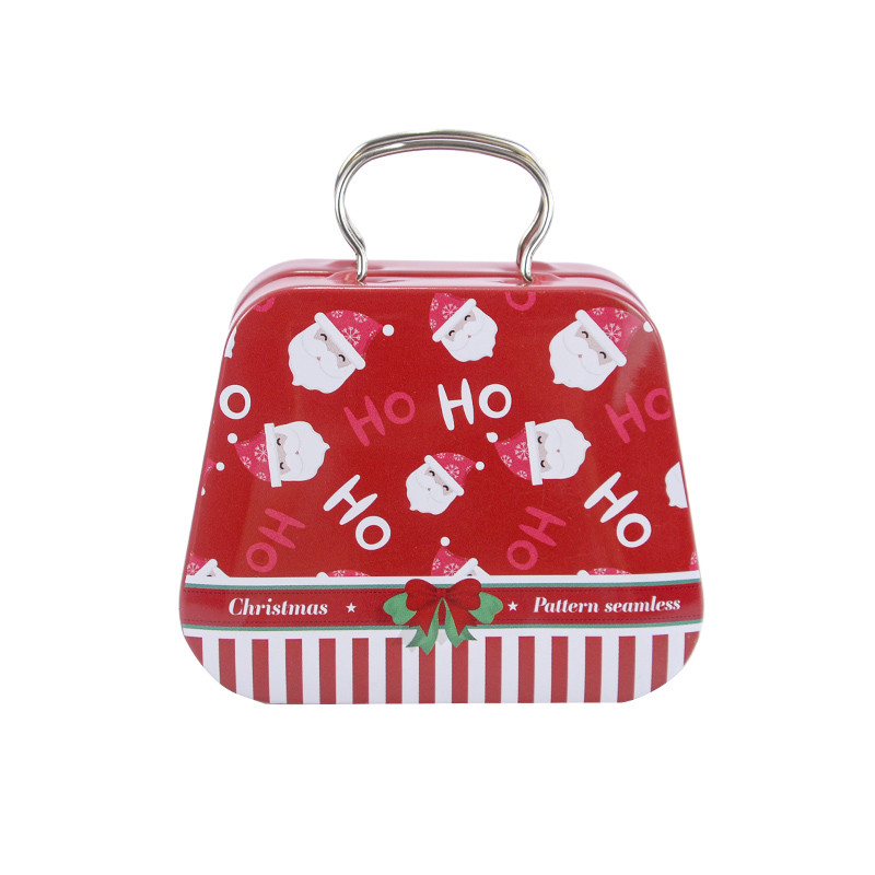 Metal Candy Box, Christmas Tin Handbag, Cookie Boxes, Holiday Xmas Gift Boxes, Party Supplies, Ornaments