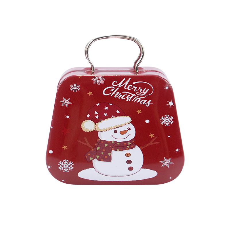 Metal Candy Box, Christmas Tin Handbag, Cookie Boxes, Holiday Xmas Gift Boxes, Party Supplies, Ornaments