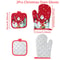 Merry Christmas Oven Gloves, Xmas Ornaments, Christmas Decoration, For Home Mitts, Navidad Natal New Year Gift