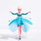 Doll Dancing Airplane Gesture Induction, Rotating Luminous Princess Helicopter, Luminous Flying Toy Holiday Gift