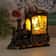 Vintage Portable Train Night Lamp LED Night Lights Christmas Festive Party Decoration Battery Power 3