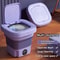 Compact Bucket For Clothes Socks Underwear Cleaning Portable Folding Washing Machine Perfect For Ho 1