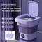Compact Bucket For Clothes Socks Underwear Cleaning Portable Folding Washing Machine Perfect For Ho 6