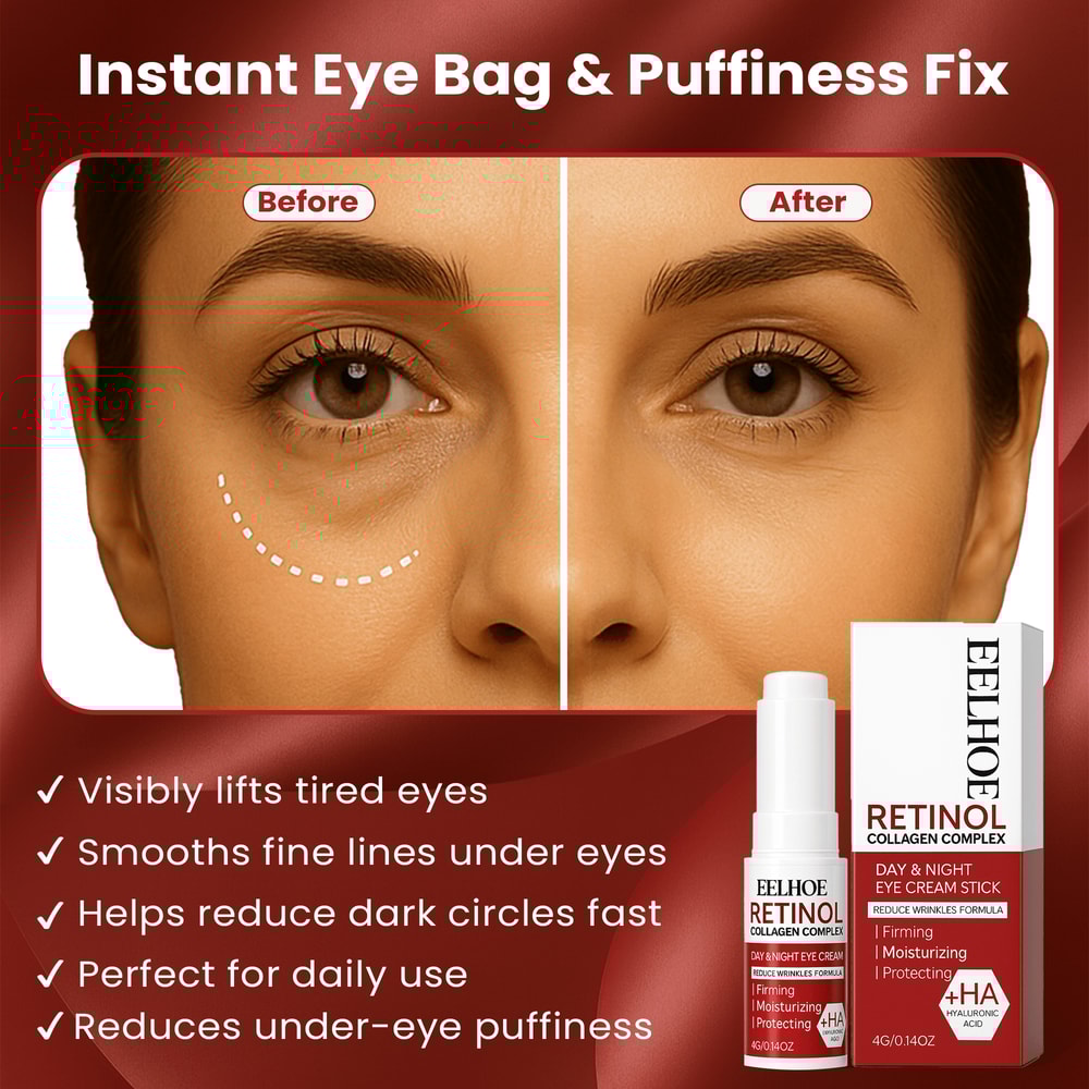 Instant Eye Bag Remove Eye Cream Korean Beauty Eye Care Fade Dark Circles Puffiness Lift Brighten A