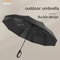 Folding Extra Large Strong Womens Sunshade Ring Buckle Design Fully Automatic Umbrella For Men 5