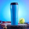 AntiInverted Cup Portable Plastic Water Bottle With Magic Suction Cup NonSlip And AntiScalding 7