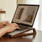 Ergonomic Adjustable Angle Portable Foldable Laptop Stand, Cooling Ventilation Design