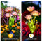 Solar Powered Shore Flower Ground Lamp Waterproof Outdoor Courtyard Lawn Decoration 2