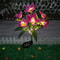 Outdoor Lamp for Patio Lawn Garden, Solar Orchid Flower Lights for Weddings