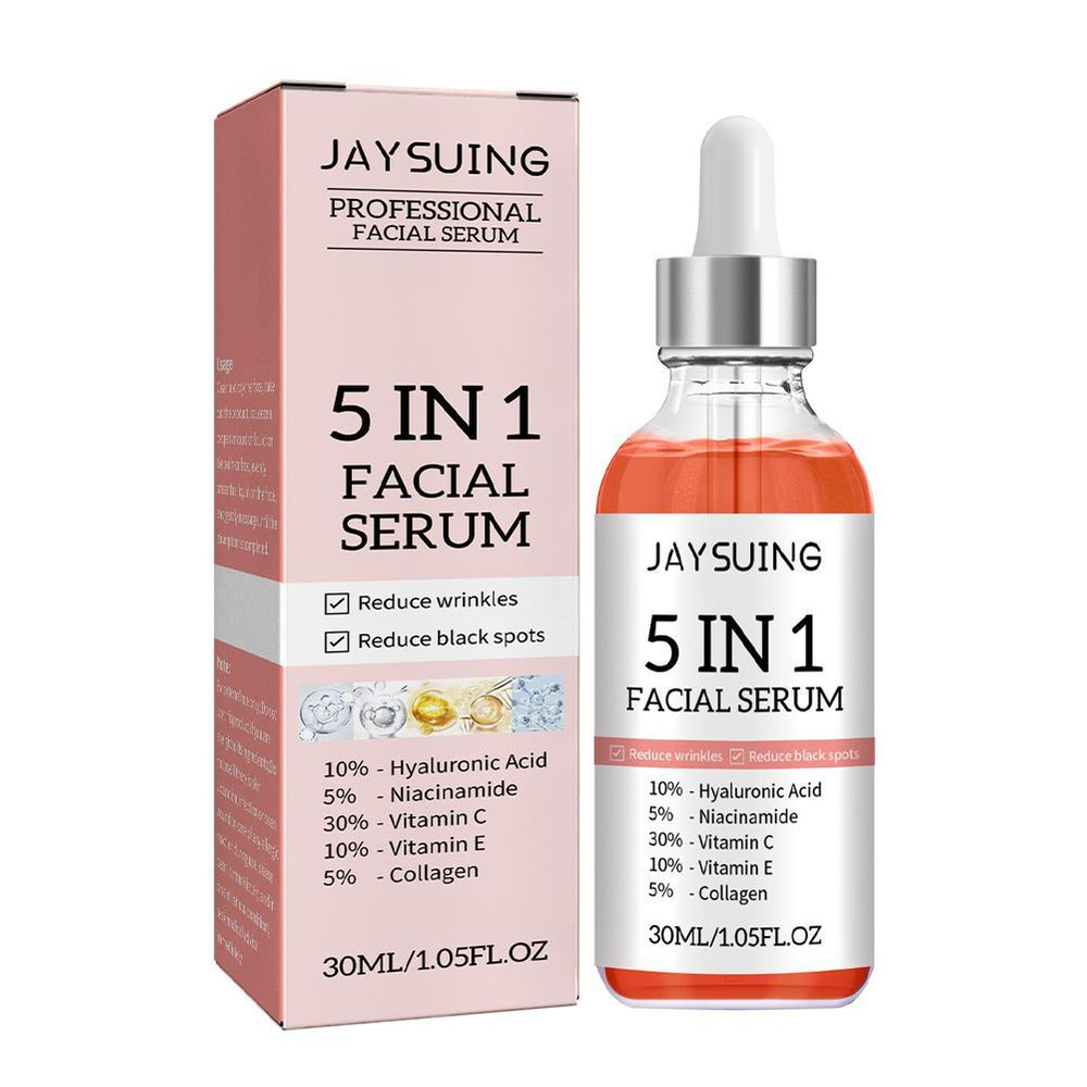 Moisturizing Vitamin C Firming Face Serum Hyaluronic Acid Fade Fine Lines Shrink Pores Skin Care 0