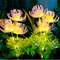 Shore Flowers Solar Lights, Outdoor Garden Decoration, Lawn Courtyard Lighting