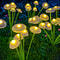 LED Solar Mushroom Lights Waterproof Decor, Solar Garden Lights Dual Mode Jellyfish Patio Pathway Yard Ambiance