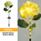 Solar Garden Light Outdoor, Waterproof LED Flowers, Hydrangea Light, Stake Light for Garden Pathway Backyard Decorative