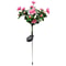Outdoor Landscape Light for Lawn Patio, New LED Waterproof Solar Azalea Flowers Lights, Garden Path Decorative Lighting