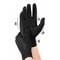Black Hand Gloves Hand Wrist Support Non Slip Unisex Gloves Finger Joint Wrist Pain Relief Copper C 3