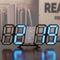 Adjustable LED Digital Clock Wall Decoration Glow Night Mode For Bedroom Aesthetic Room Decor Watch 10