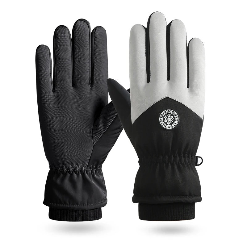 Waterproof Coldproof Winter Gloves Thermal Ski Gloves Nonslip Touch Screen Adjustable Winter Gloves 8