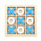 Wooden Montessori Play Game Kids Mini Chess Puzzle Early Educational Toy For Brain Learning 6