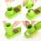Green Pack Mini Garlic Grinder Creative Garlic Press Kitchen Garlic Mash Manual Garlic Mashing Green Kitchen Gadget