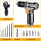 DEKO Cordless Drill Set With Rechargeable Battery Small Electric Drill With Keyless Chuck Portable 2