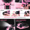 Pink Cordless Power Drill Kit Electric Drill With Battery Tool Set In Toolbox 4