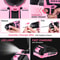 Pink Cordless Power Drill Kit Electric Drill With Battery Tool Set In Toolbox 4