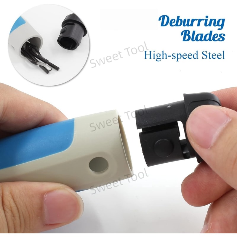 Deburring Tool Kit Rotary Burr Remover Blades For Copper And Aluminum 3