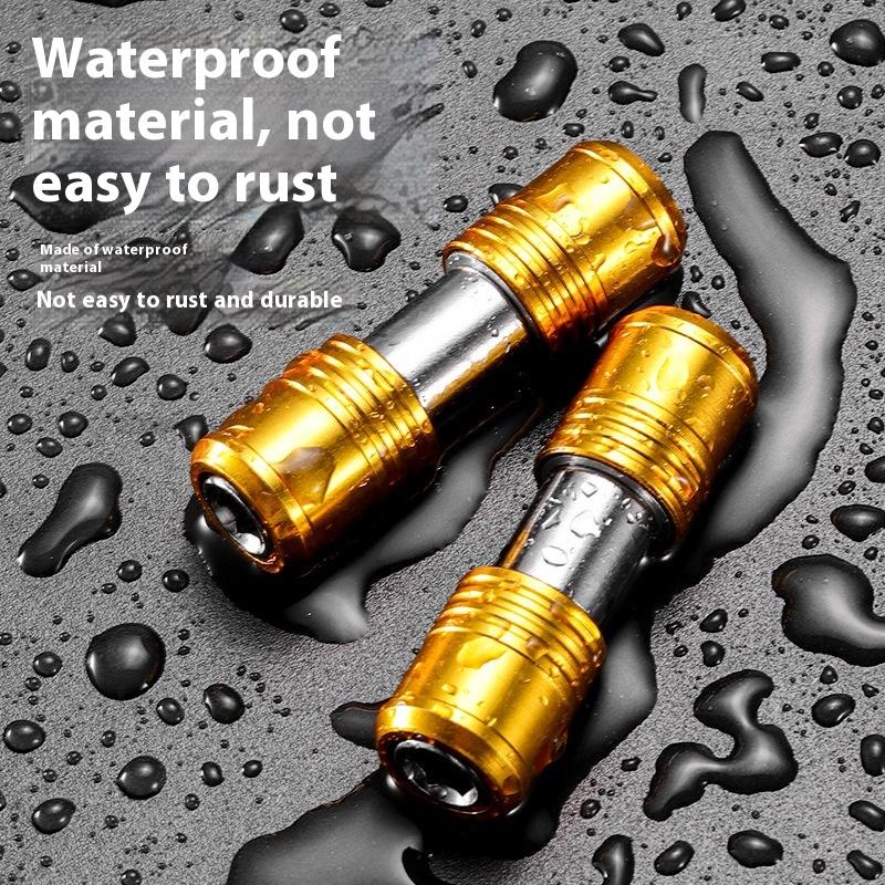 Hex Quick Release Extension Rod Portable Double Head Screwdriver Bit Holder For Power Tools 2
