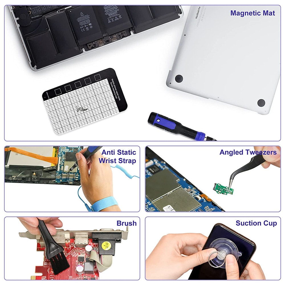 MultiBit Screwdriver Set With Precision Nut Driver For Home Improvement And Electronic Repair 2