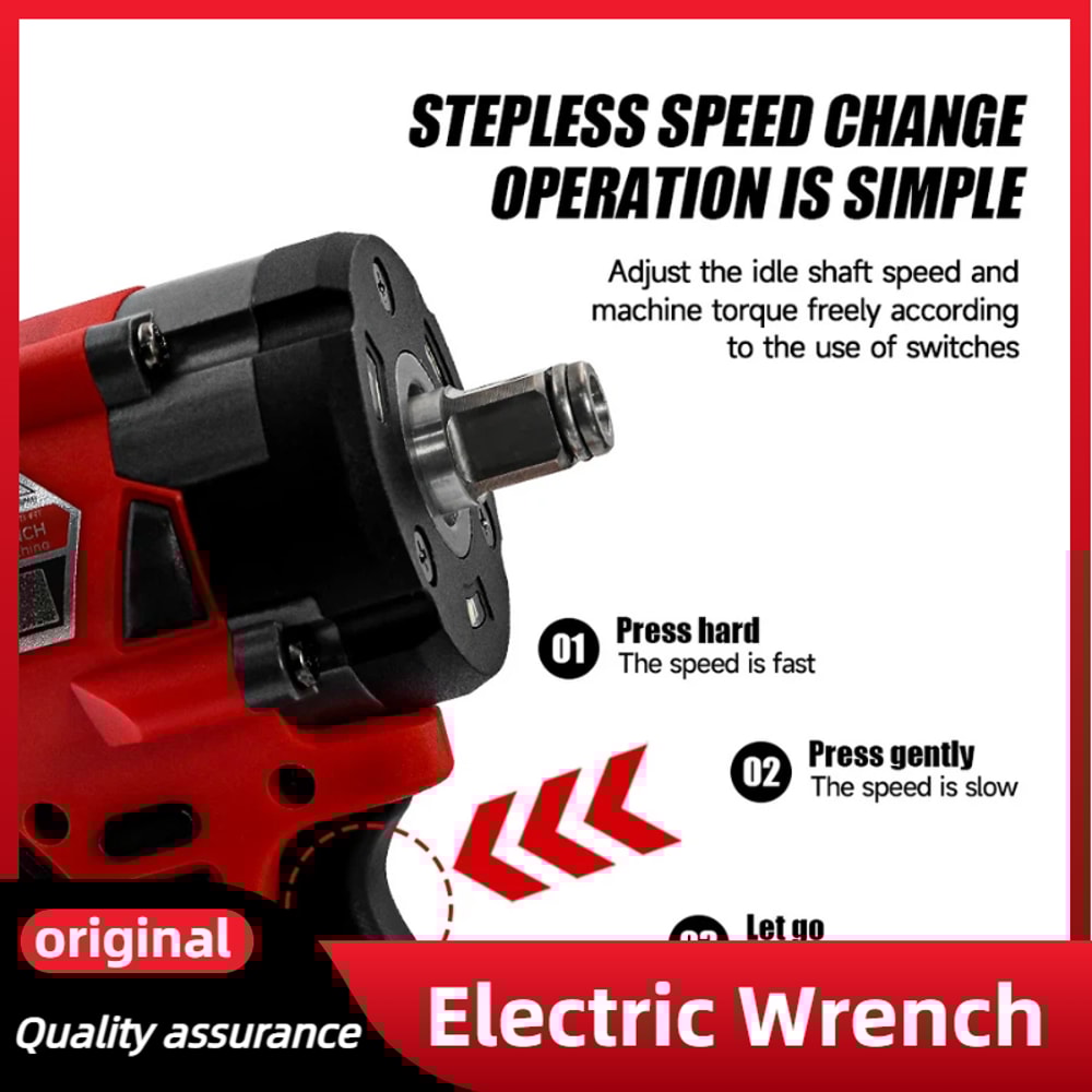 Brushless Milwaukee Battery Electric Cordless Wrench Impact Drill Screwdriver Automotive Repair Too 3