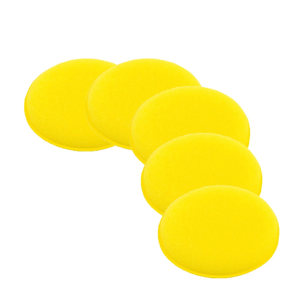 Car Waxing Foam Sponge Applicator HighDensity Polishing Pads For Detailing And Cleaning Car Care Ki