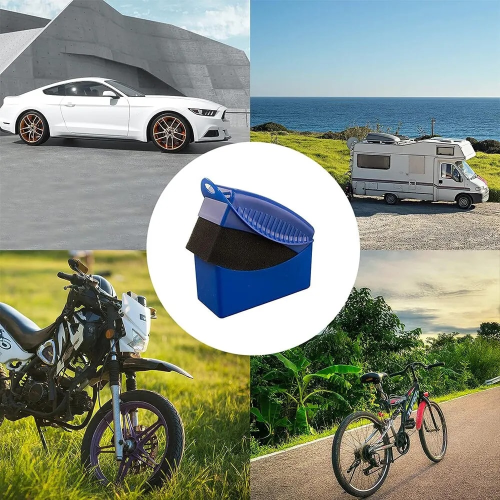 Tire Detailing Sponge Set For Car Wheel Rim Cleaning Waxing Polishing 5